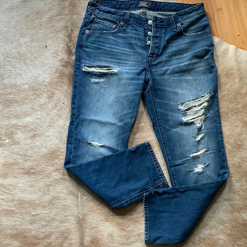 Abercrombie Slim Boyfriend Jeans NEW
